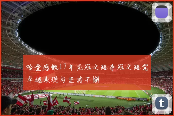 哈登感慨17年无冠之路夺冠之路需卓越表现与坚持不懈