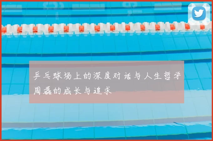 乒乓球场上的深度对话与人生哲学周磊的成长与追求