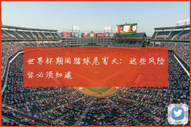 世界杯期间赌球危害大：这些风险你必须知道