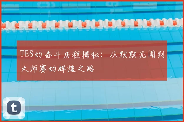 TES的奋斗历程揭秘:从默默无闻到大师赛的辉煌之路
