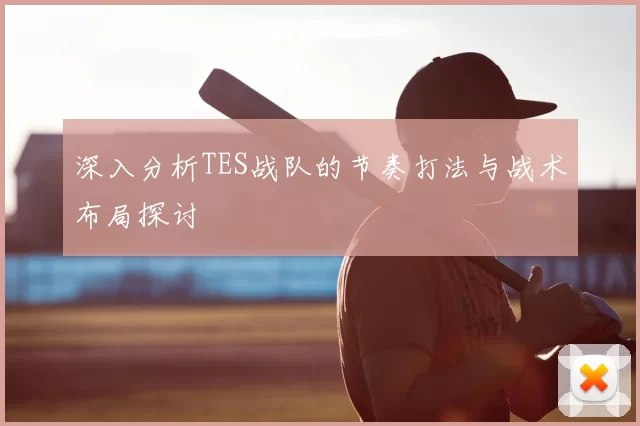 深入分析TES战队的节奏打法与战术布局探讨